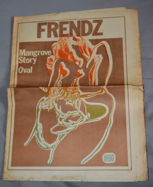 FRENDZ No.12, Underground Newspaper 14 Oct, 1971, Mangrove Story,  Good.
