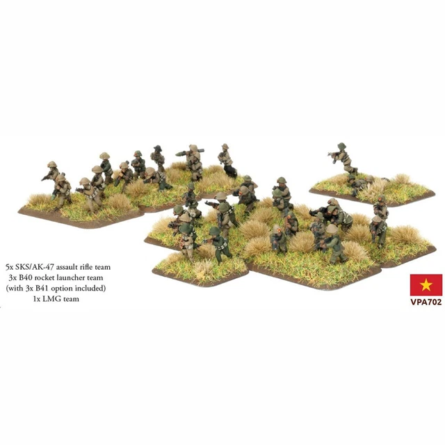 Flames of War - Vietnam: PAVN Infantry Platoon (VPA702)