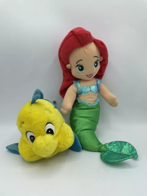 Disney Princess The Little Mermaid Flounder Plush FOR SALE! - PicClick UK