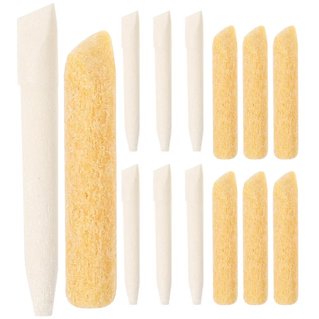 50 Pcs Öl Markierungsnachfüllung Weiße Kreidestifte Fettstift