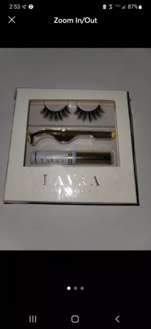 Lavaa Beauty Flirty Lash Set Exclusive 3D Mink Eyelashes Up to 30 Uses Brand New