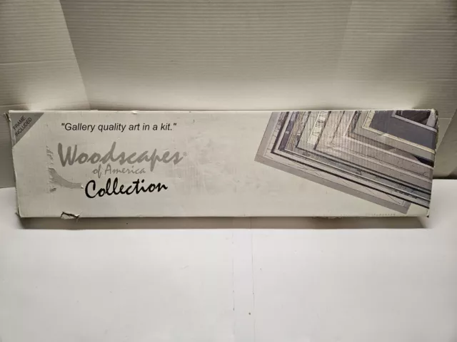 NUEVO Kit de la Colección Woodscapes of America 36"" x 21"" Naturaleza muerta occidental #149