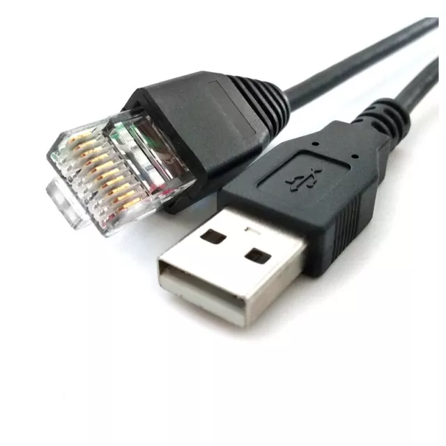 Câble de Console USB Vers RJ50 AP9827 pour APC   940-0127B 940-127C 940-0122402