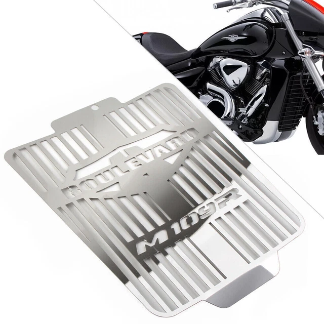 Stainless Radiator Guard Cover Grille For Suzuki Boulevard M109R VZR1800 2006-21