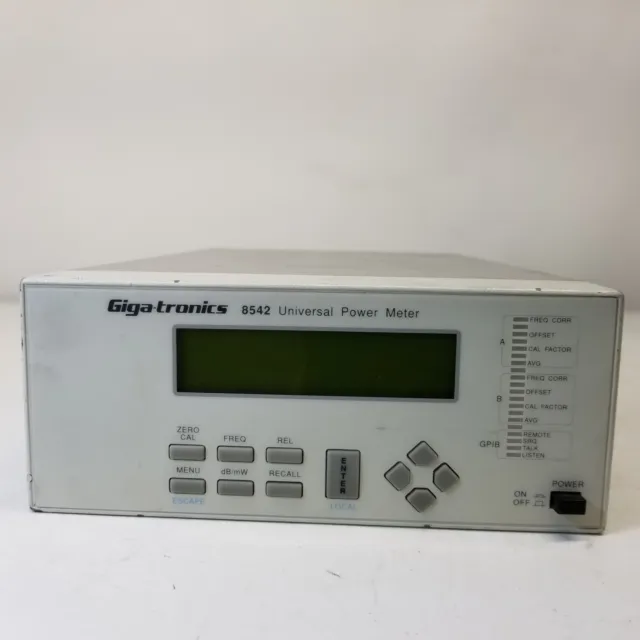 Giga-tronics  8542 Dual Channel Universal Power Meter
