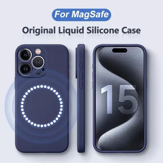 Magsafe Hülle für iPhone 15 14 13 12 11 /Pro Max Mini Plus Handy Schutz Case