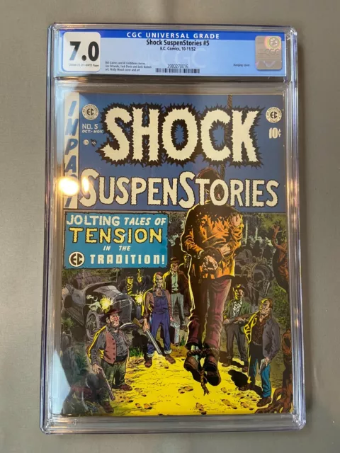 Shock SuspenStories #5 Oct 1952 (EC Comics) CGC 7.0