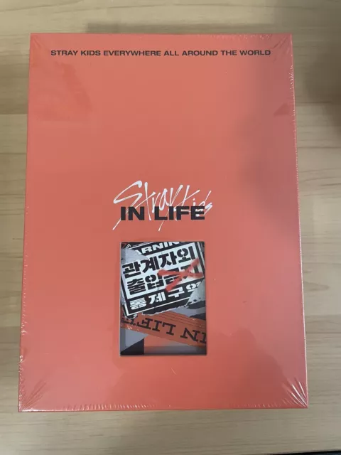 STRAY KIDS In Life 1st Album Repackage - Red A Version (Sealed)