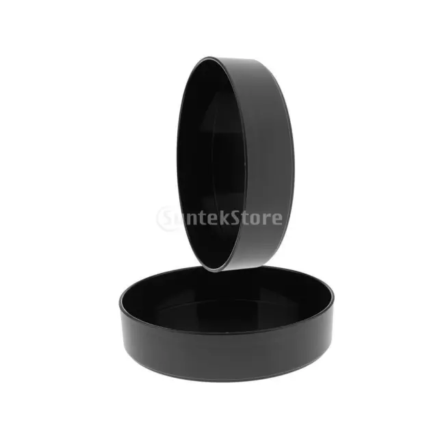 2x Schwarz 28cm Blumenbehälter Tablett Blumenvase Blumengesteck Topf