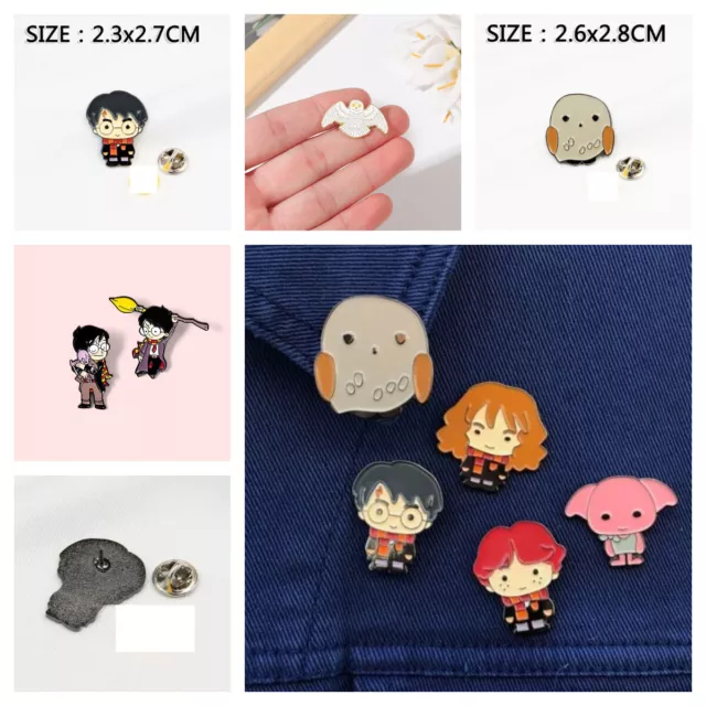 Kids Funky Carton Cute Game Anime Magic Boys Girls Party Gift Badge Brooch Pin