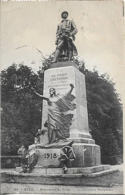 57. Metz. Monument Du Poilu. 1930.