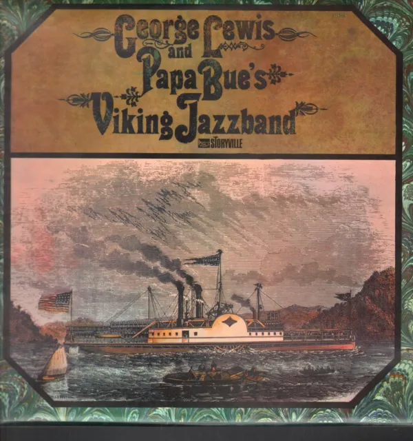 George Lewis and Papa Bue's Viking Jazzband Self-Titled LP vinyl UK Storyville