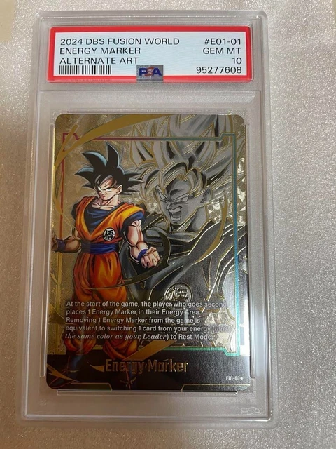PSA10 悟空ブラック GOKU BLACK エナジーマーカー ENERGY