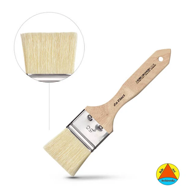 Pennellessa Pennellesse Pennello Pelo Naturale Maiale Setola  DaVinci Serie 2476