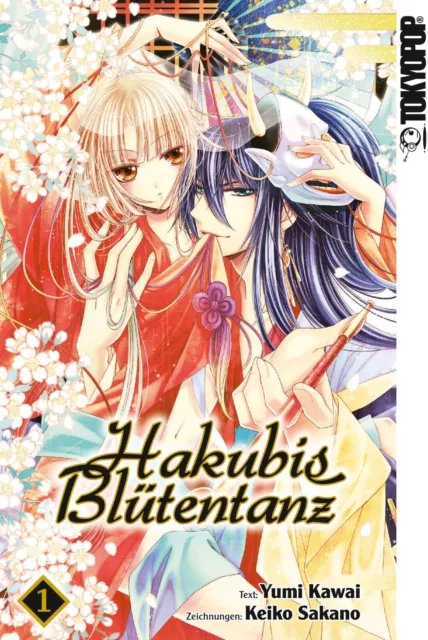 Hakubis Blütentanz Band 1-2, komplett, TOKYOPOP, Manga, deutsch, NEU