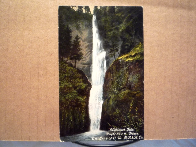 RR Railroad Train Views - c1910 S.P.R.R. Southern Pacific Multnomah Falls, OR