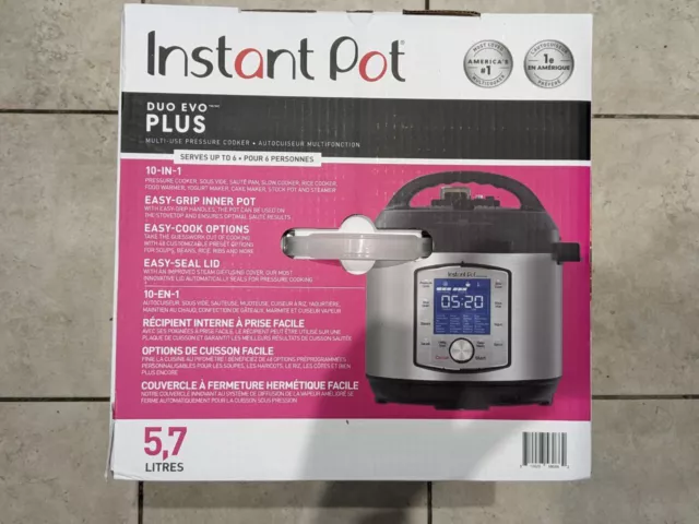Instant pot duo sales evo plus instructions