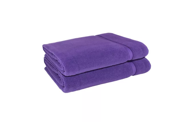 Royal Lilac Purple Extra Large Jumbo Bath Sheet 650 gsm 150 x 200cm 100% Cotton