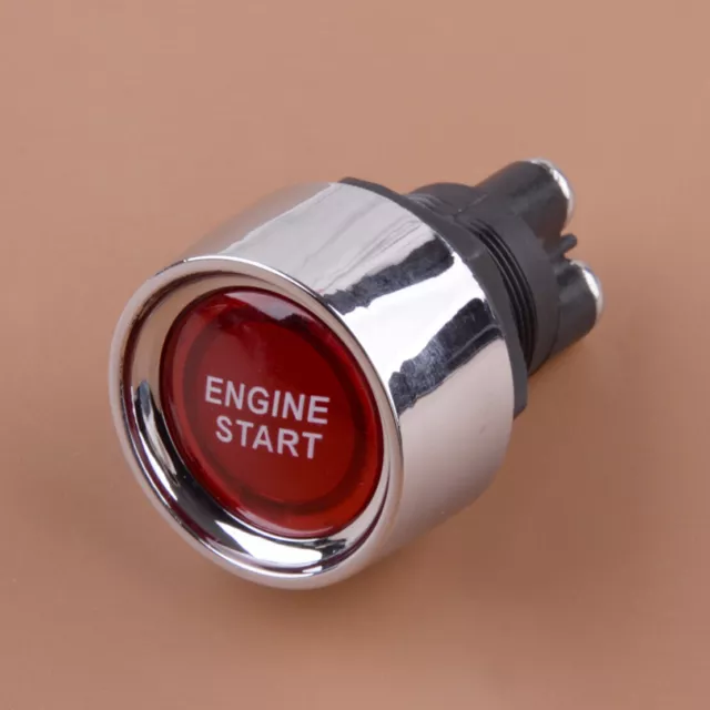 Universal 12V Car Red LED Engine Start Push Button Switch Ignition Starter A2