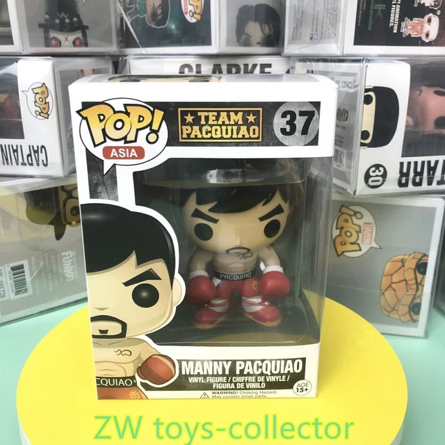 Manny Pacquiao #37 Asia Team Boxer Vaulted Retired MINT  Pop With Protector