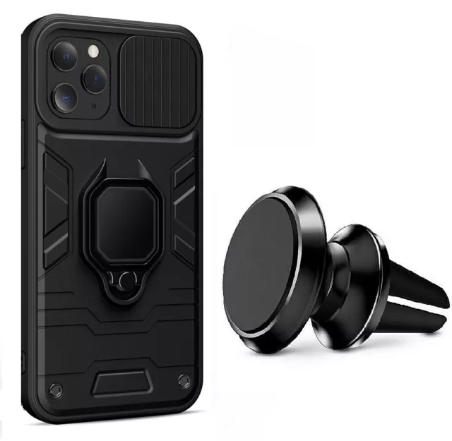 Coque Etui Aimant + Support Voiture pour Samsung Galaxy S23 S22 Plus Ultra
