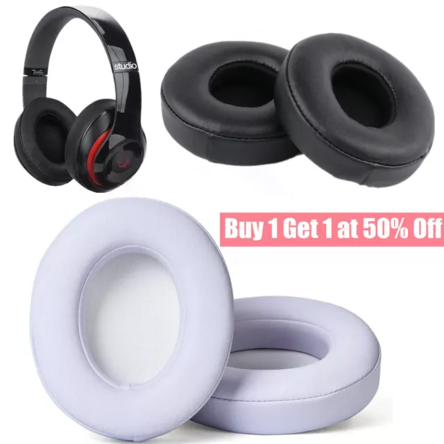 Replacement Ear Pads Cushions For Dr. Dre Beats Solo 2.0 & Solo 3.0 Wireless