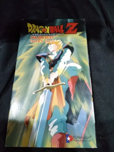 Dragonball Z Tactics Uncut VHS Majin Buu Saga DBZ Anime Akira Toriyama  Vintage 704400033537