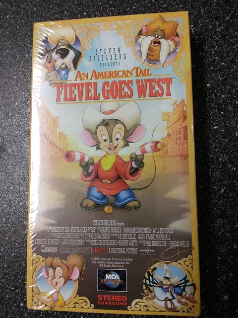 An American Tail Fievel Goes West 1992 Vhs AN AMERICAN TAIL - Fievel Goes West (VHS, 1992) $7.98 - PicClick CA