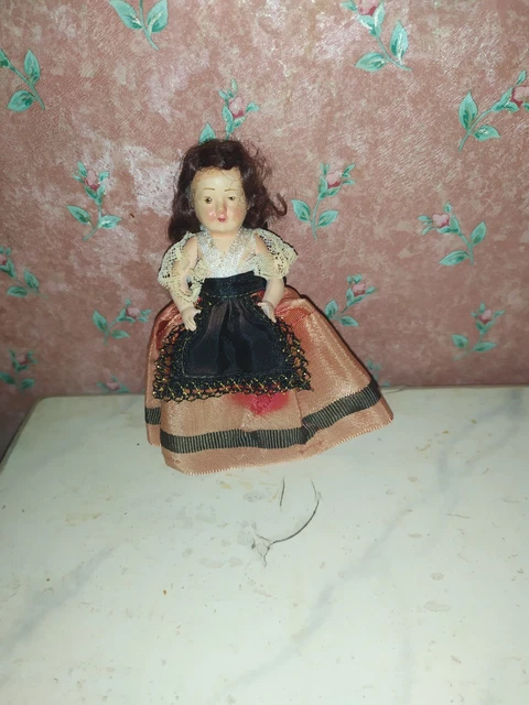 Poupon Ancien Petitcollin Celluloïd 60 Cm - Parfait état - Vintage