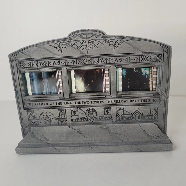 LOTR THE LORD of the Rings Film Frame Collectible Sideshow WETA 3.75 ...