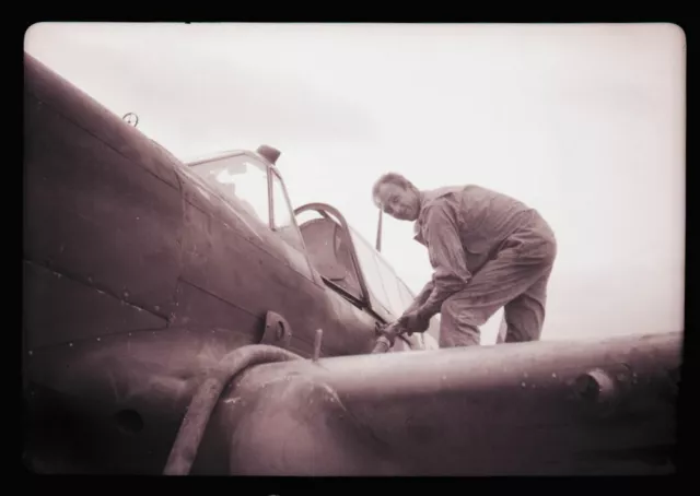 (1) Wwii, 1943 Film Negative, 318Th Fighter Squadron, North Africa Campaign, #7