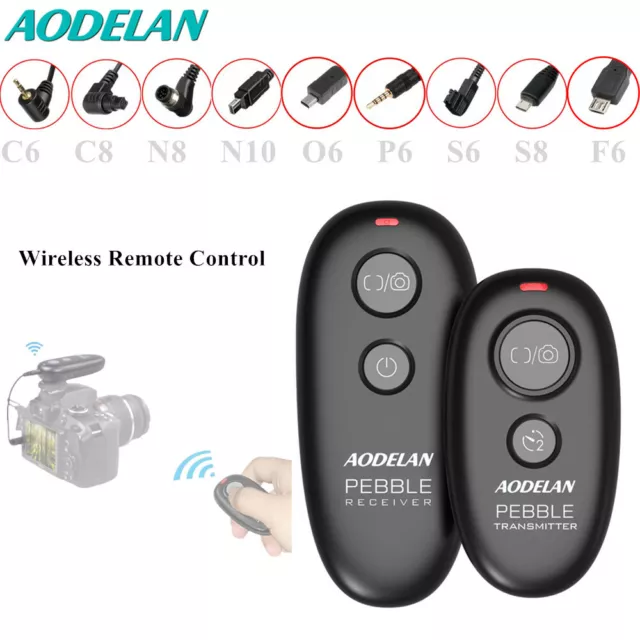 AODELAN Universal 2.4G 80M+ Mini Wireless Camera Remote Control Shutter Release