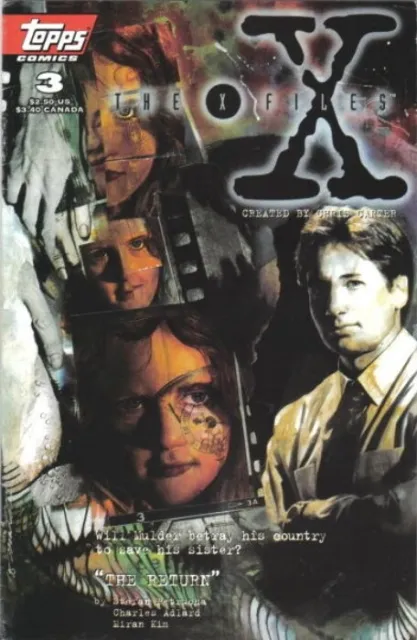 The X-Files TV Series Comic Book #3 Topps 1995 VERY FINE NEW UNREAD