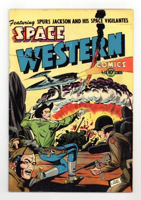 Space Western #42 VG- 3.5 1953