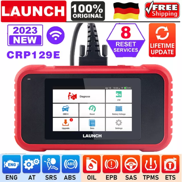 LAUNCH CRP129E EOBD OBD2 Scanner / Codeleser Autodiagnosetool TCM SRS SAS ABS