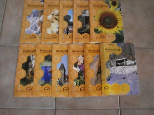 Sammlung 10 Heft Zeitschrift Magazin Bienenpflege Imker 2015 Ratgeber Honig etc