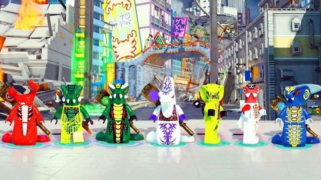 Ninjago serpentine figures cheap