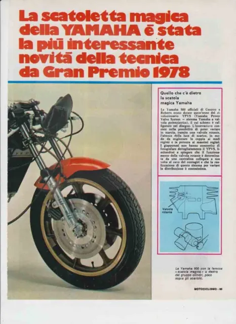 Pubblicita'  Advertising-Articolo Moto Gp Mondiale  1978- Motosport Gp Epoca 2