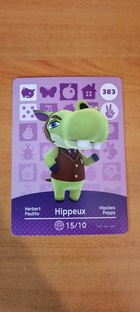 Carte Amiibo Kicks (103) – Animal Crossing, Officielle, Holo, Occasion