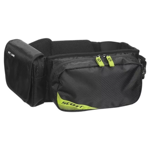 Soldes 225561-2897223 Scott Hip-Belt Sac Ceinture Pit Lane Noir/Lime Taille