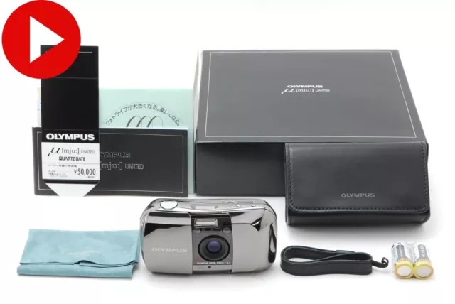 Video [Near MINT/Box] Olympus mju μ Stylus Limited Point Shoot Film Camera JAPAN