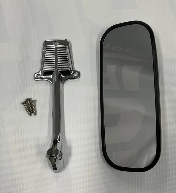 1964-1966 INSIDE CHROME REAR VIEW MIRROR, NON TILT (RP - Foto 5