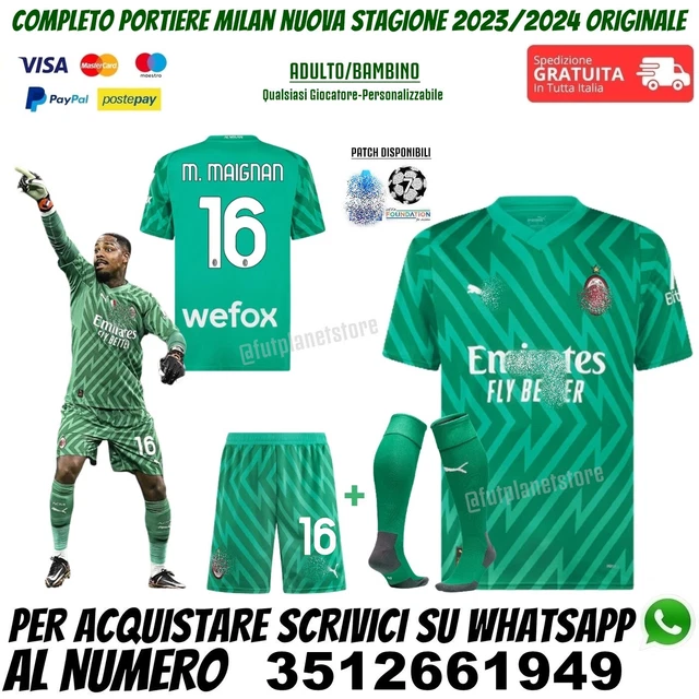 Maglia milan bambino top