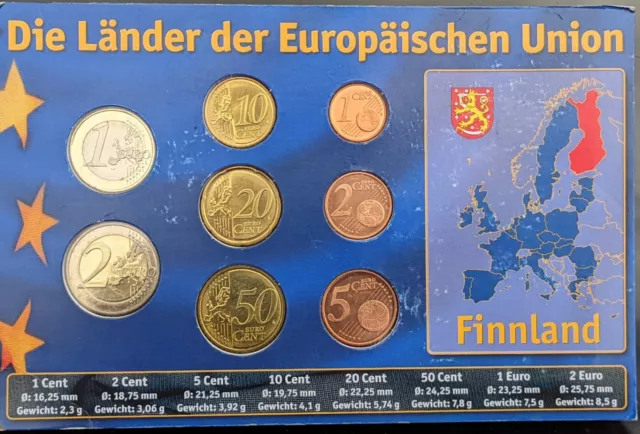 Finnland 2011 Official Euro Coins Set Sealed Unc