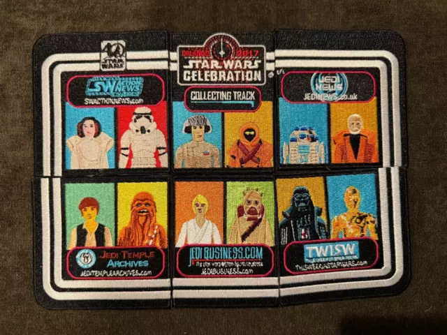 Star Wars Celebration 2017 Orlando Puzzle Patch Set