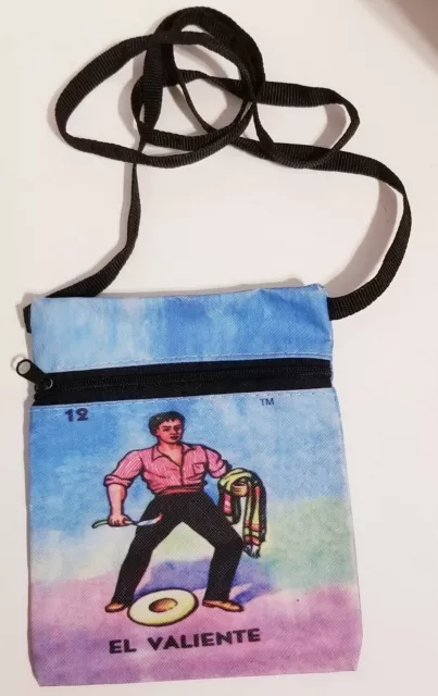 Loteria Mexican Bingo Coin Purse! Bag Pouch Phone Credit Card Holder NEW!