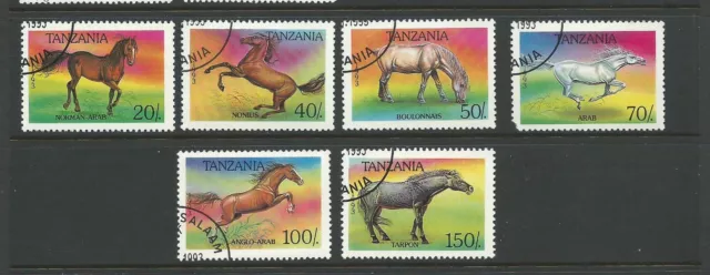 1993 Horses Part set of 6 Complete CTO