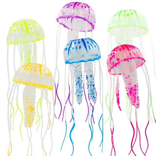 6 piezas efecto luminoso decoración falsa adornos planta artificial