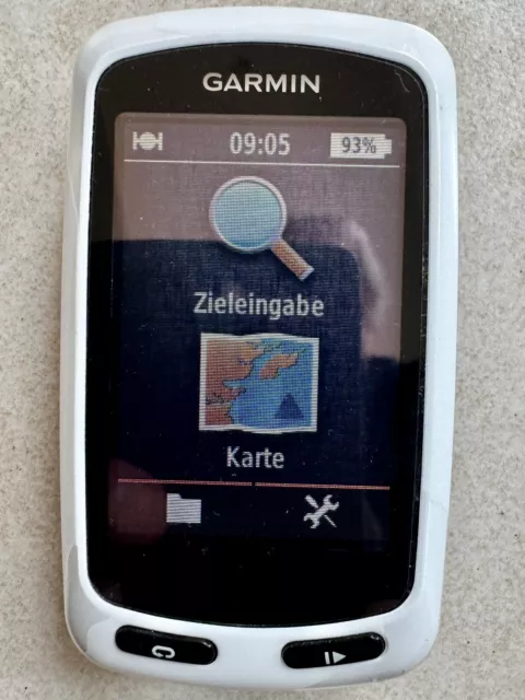 Garmin Edge Explore 2 3 Zoll GPS-Fahrradnavigation - Weiß/Schwarz