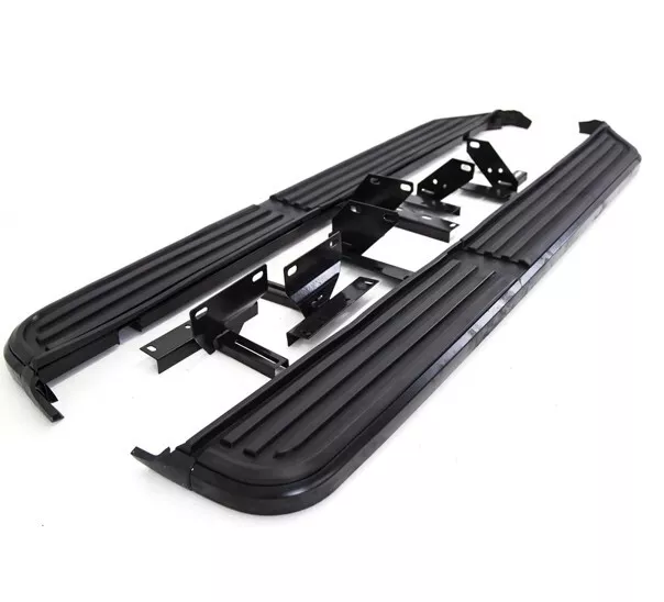 Black Side Steps Land Rover Discovery 3 /  4  Stealth Running Boards 2005-17